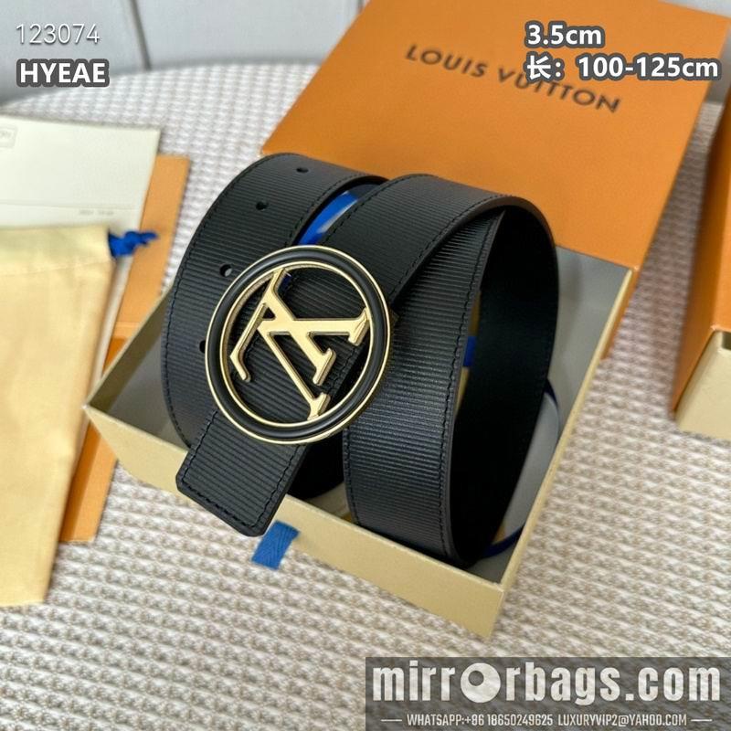 Replica LV belt 35mmX100-125cm 8L07