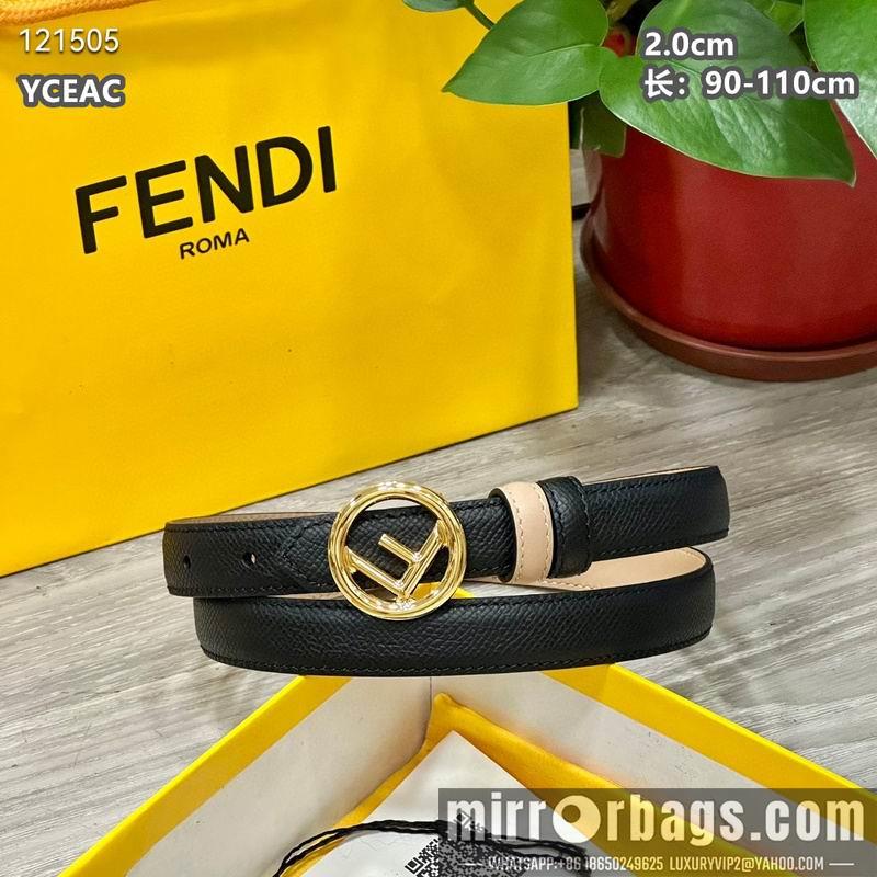 Replica Fendi belt 20mmX90-110cm 8L17
