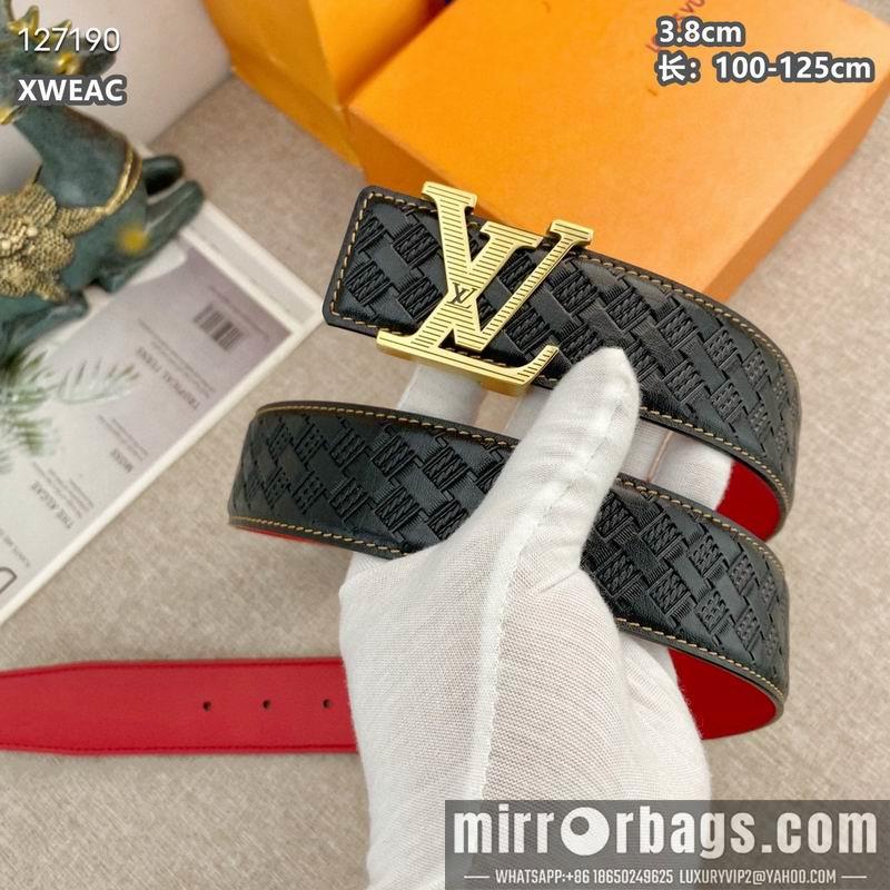 Replica LV belt 38mmX100-125cm 8L73