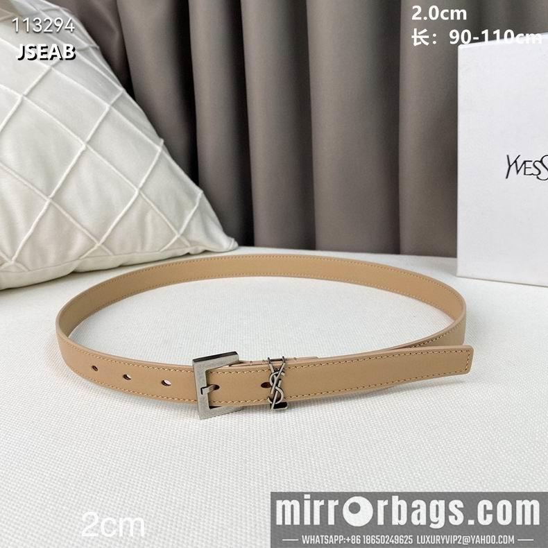 Replica YSL belt 20mmX90-115cm 8L01