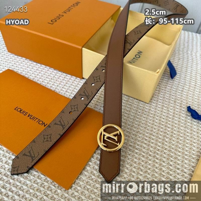 Replica LV belt 25mmX95-115cm 8L14