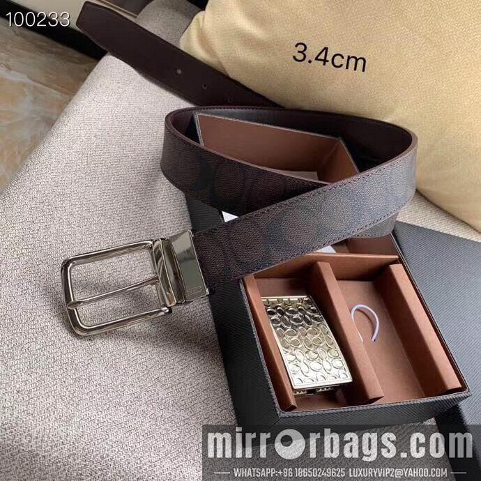 Replica Coach Belt 34mmX95-125CM 7d01