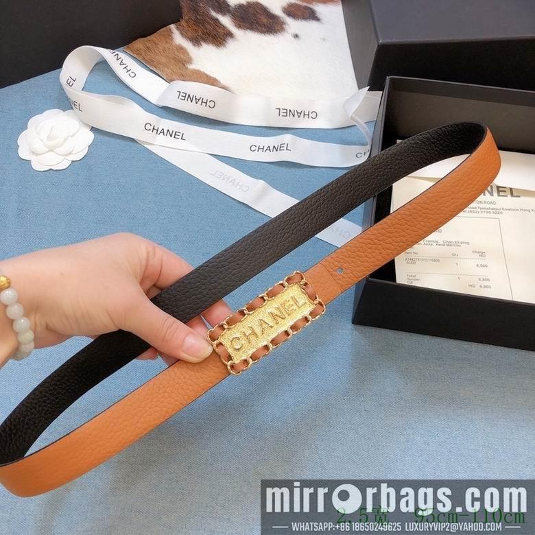 Replica Chanel Belt 25mmX95-110CM C 7D526