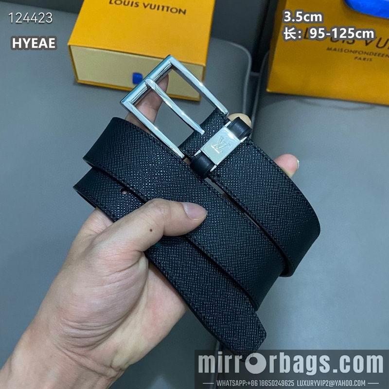 Replica LV belt 35mmX95-125cm 8L27