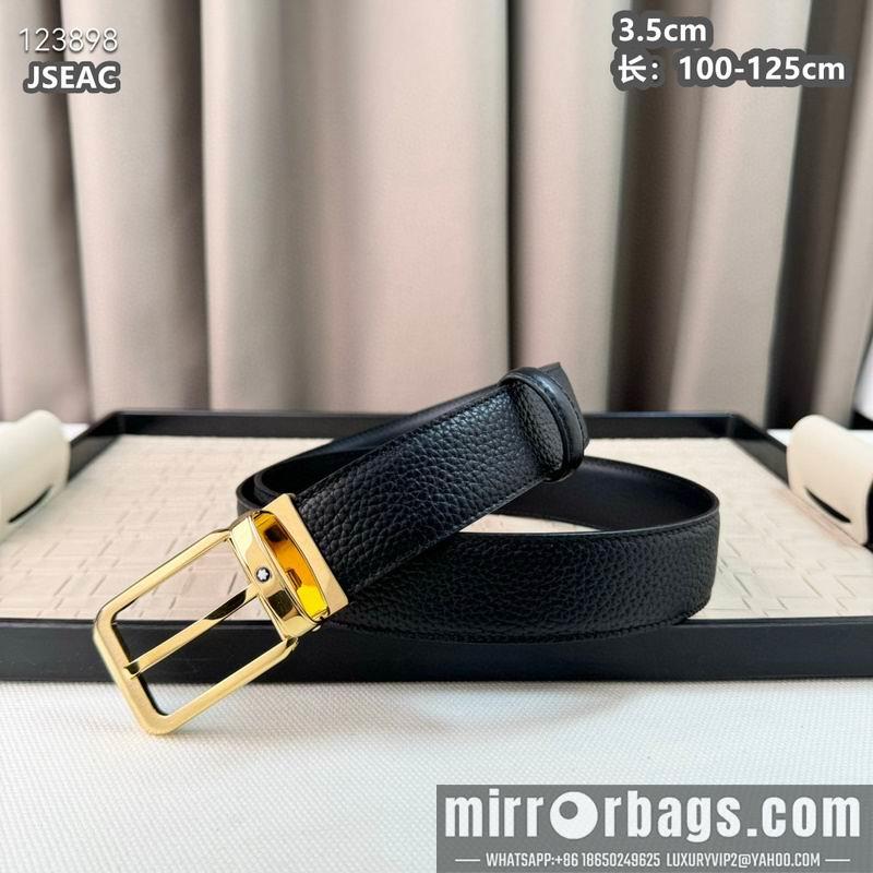 Replica Montblanc belt 35mmX100-125cm 8L21