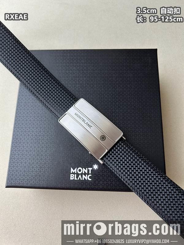 Replica Montlanc belt 35mmX100-125cm 8L80
