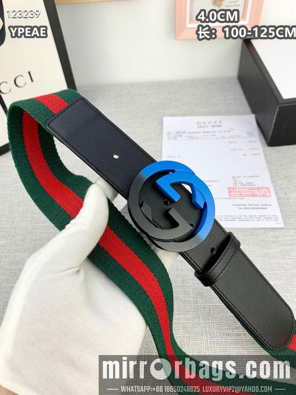 Replica Gucci belt 40mmX100-125cm 8L135