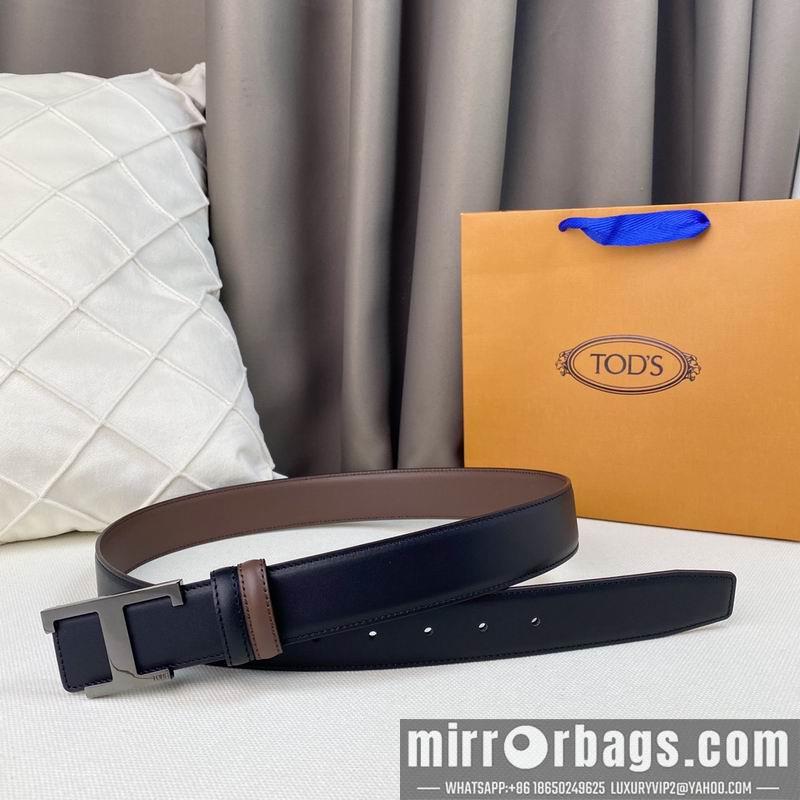 Replica Tod's belt 34mmX95-125cm 7D01