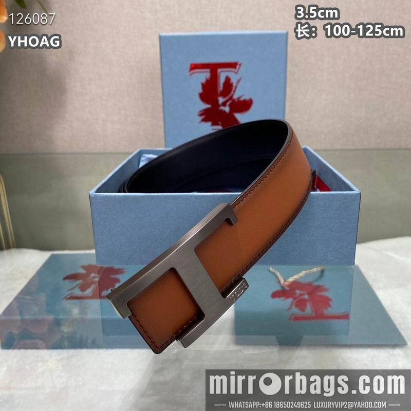 Replica Tod's belt 35mmX100-125cm 8L05