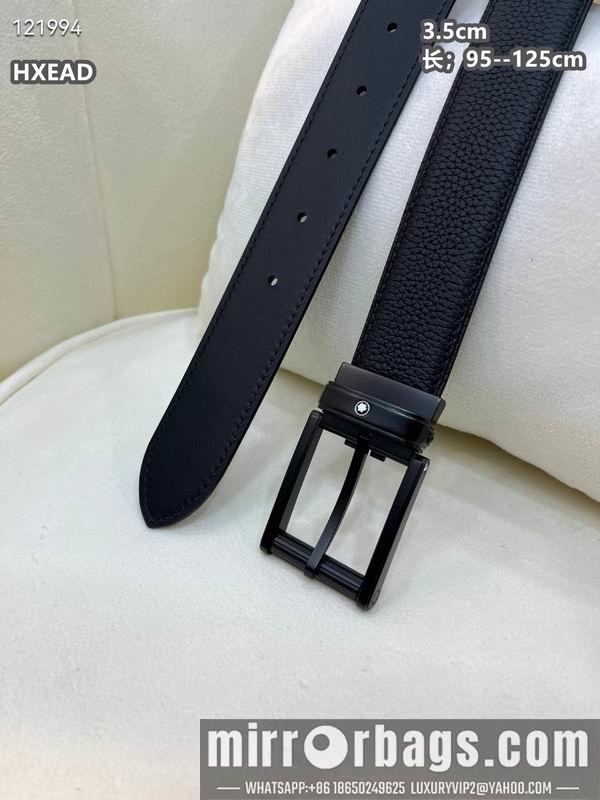 Replica Montblanc belt 35mmX95-125cm 8L04