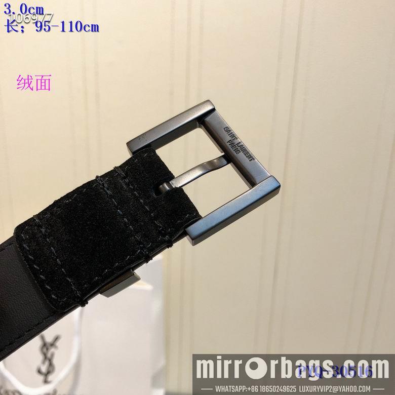 Replica YSL Belt 30mmX95-110cm 8L01