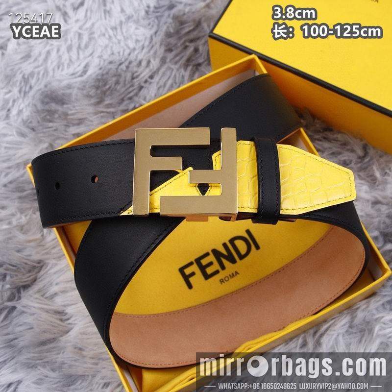 Replica Fendi belt 38mmX100-125cm  8L19