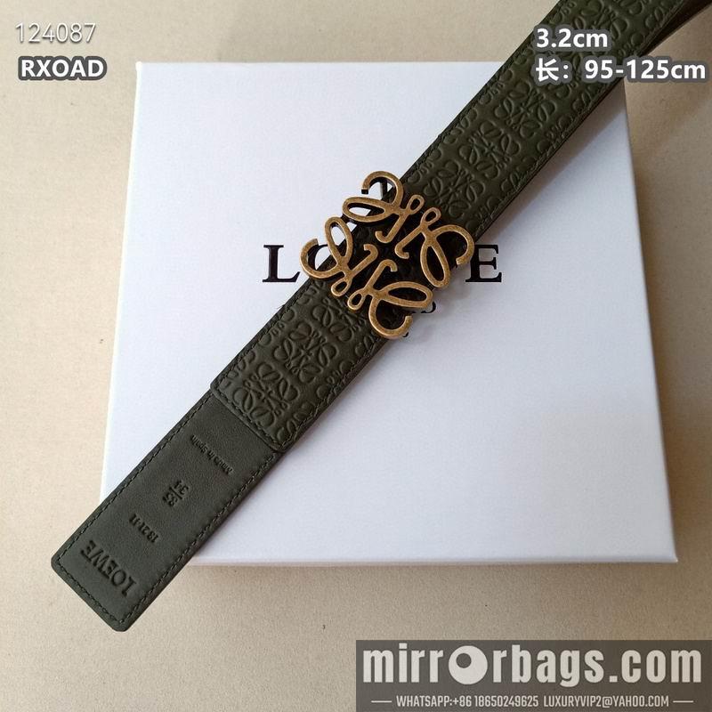 Replica Loewe belt 32mmX95-125cm 8L02