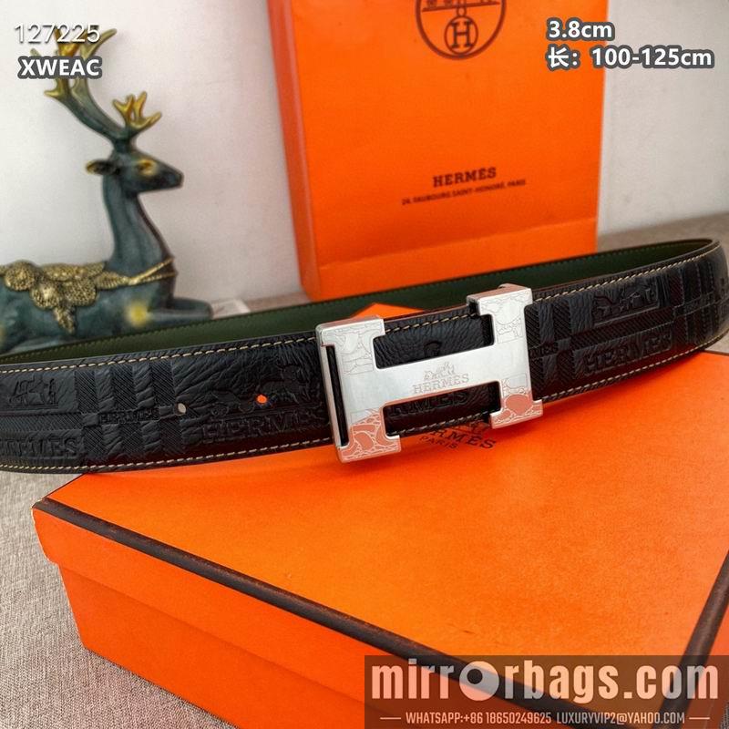 Replica Hermes belt 38mmX100-125cm 8L44