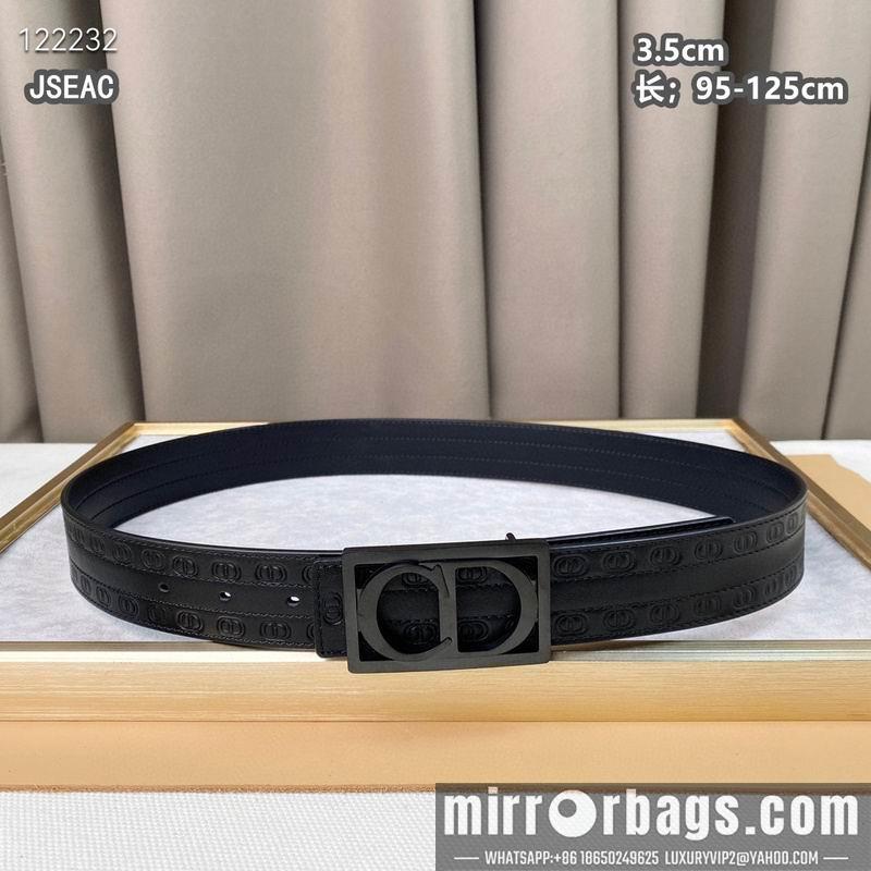Replica Dior belt 35mmX95-125cm 8L27