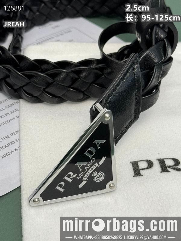 Replica Prada belt 25mmX95-125cm 8L01