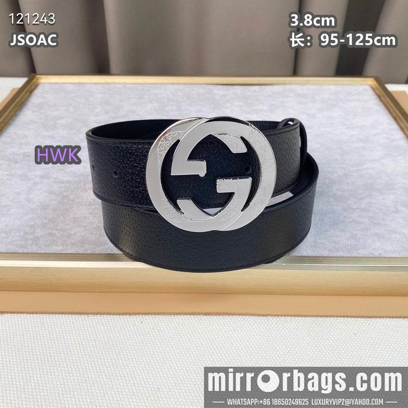 Replica Gucci belt 38mmX95-125cm 8L19