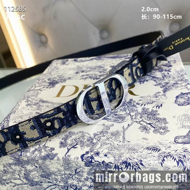 Replica Dior Belt 20mmX90-115cm 8L06
