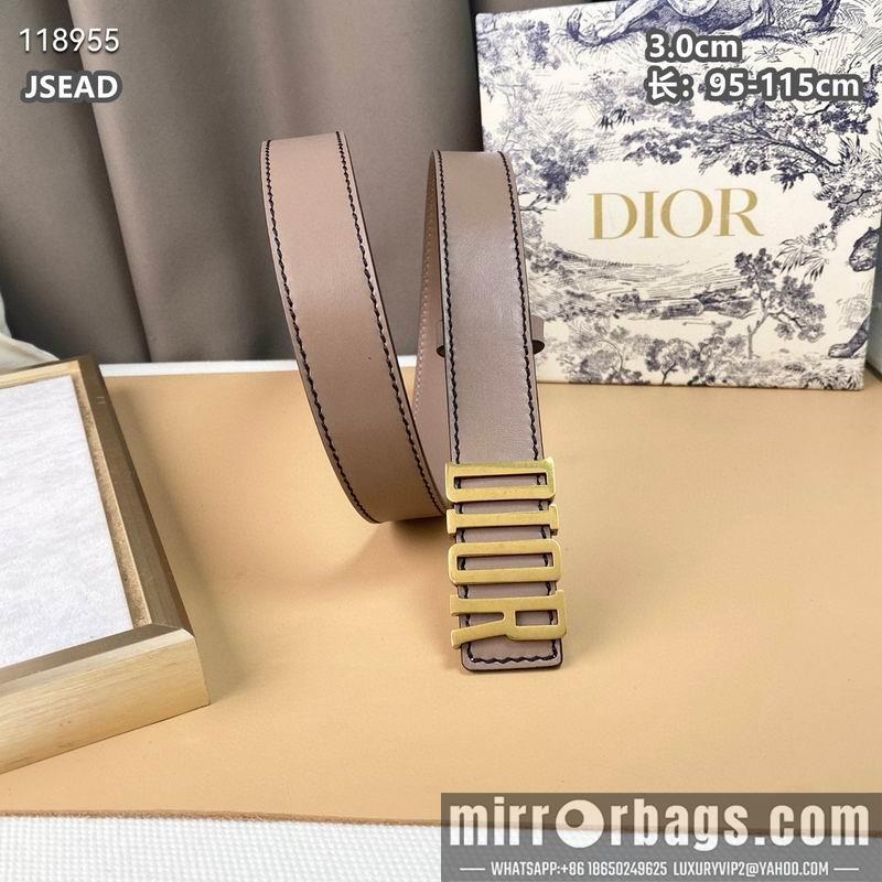 Replica Dior belt 30mmX95-115cm 8L040804