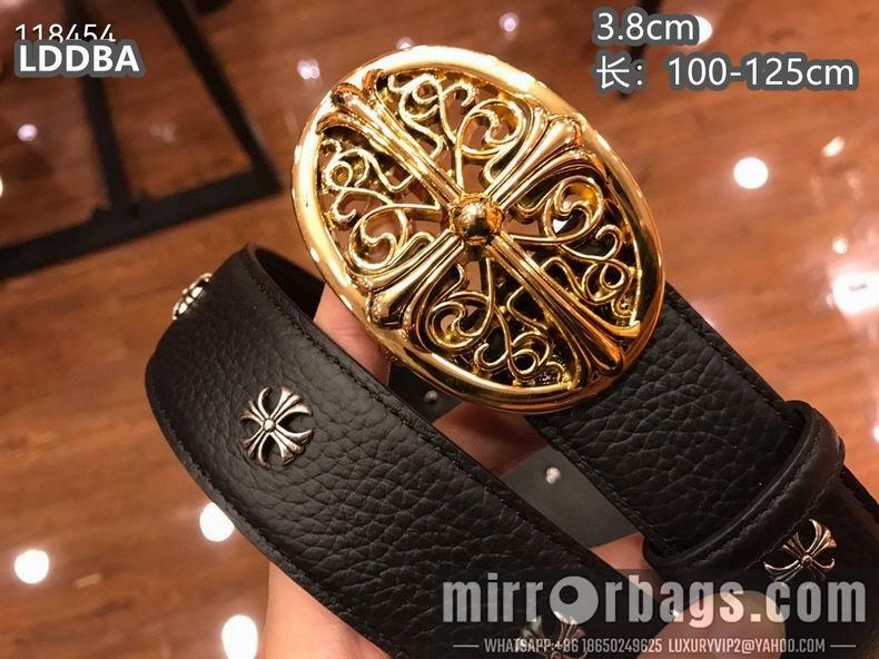 Replica Chrome Hearts belt 38mmX100-125cm 8L05
