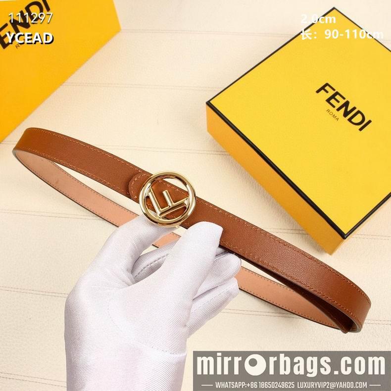 Replica Fendi Belt 20mmX90-110cm 8L07