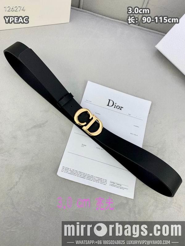 Replica Dior belt 30mmX90-115cm 8L111004