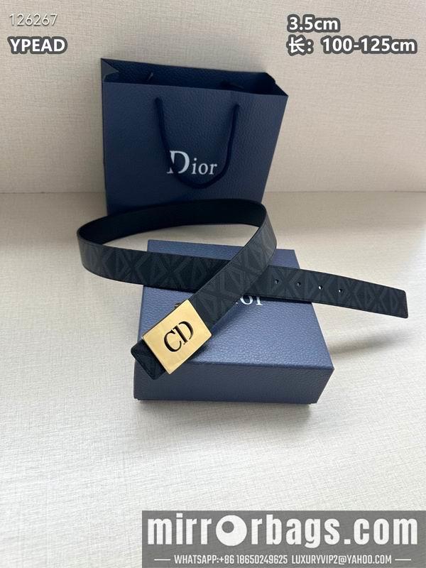 Replica Dior belt 35mmX100-125cm 8L27