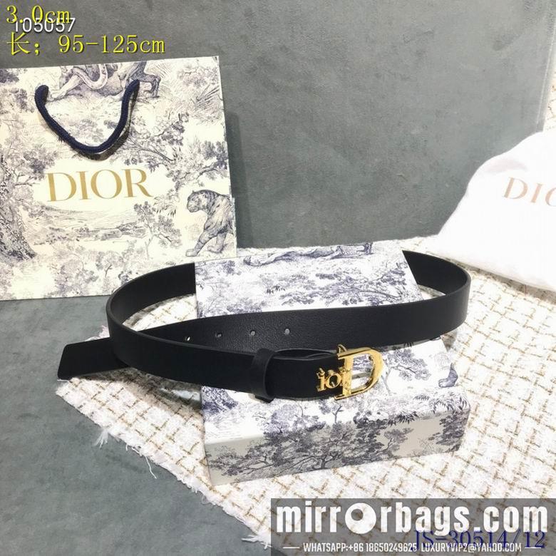Replica Dior Belt 30mm 95-125cm 8L06