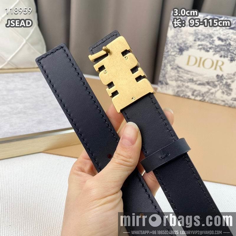 Replica Dior belt 30mmX95-115cm 8L040804