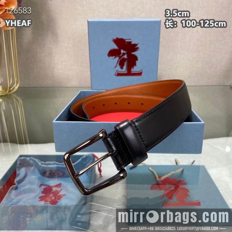Replica Tod's belt 35mmX100-125cm 8L08