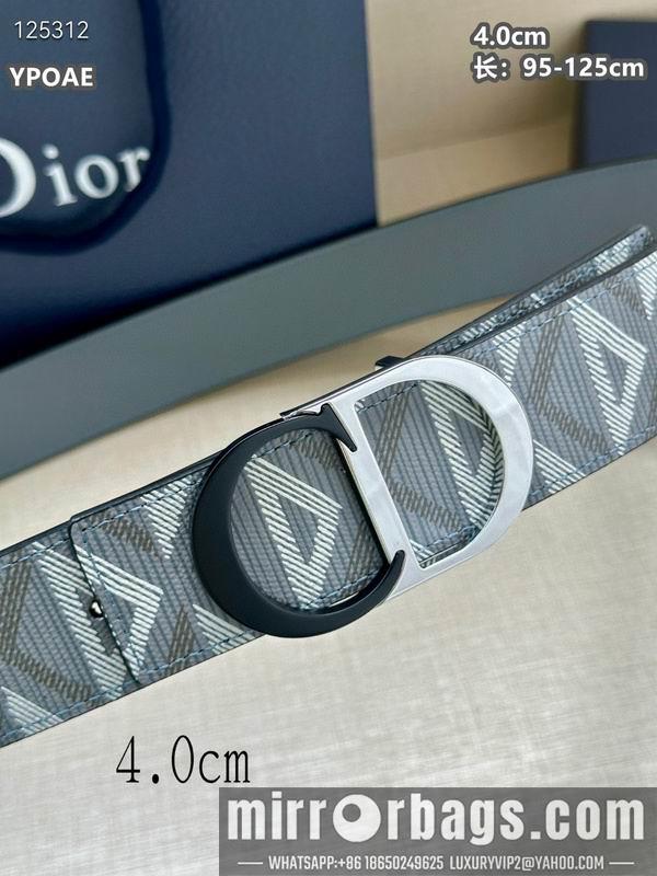Replica Dior belt 40mmX95-125cm 8L04