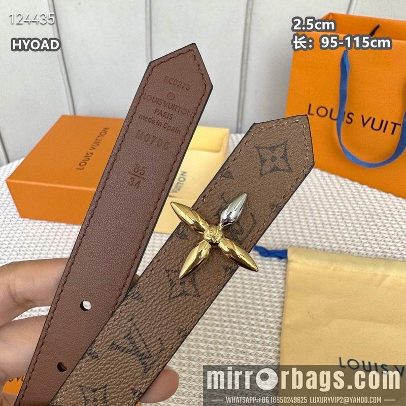 Replica LV belt 25mmX95-115cm 8L14