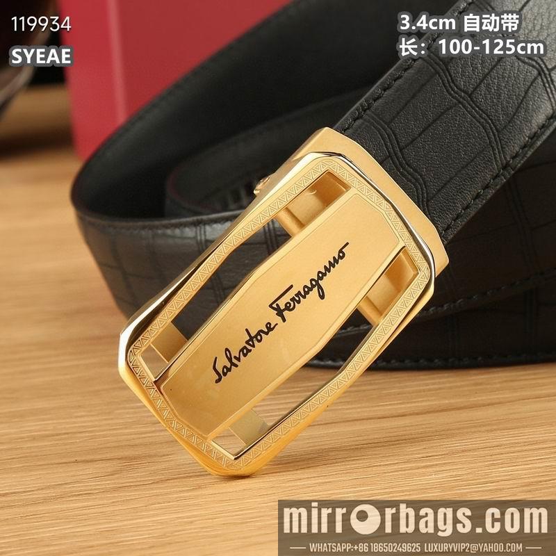 Replica Ferragamo belt 34mmX100-125cm 8L05