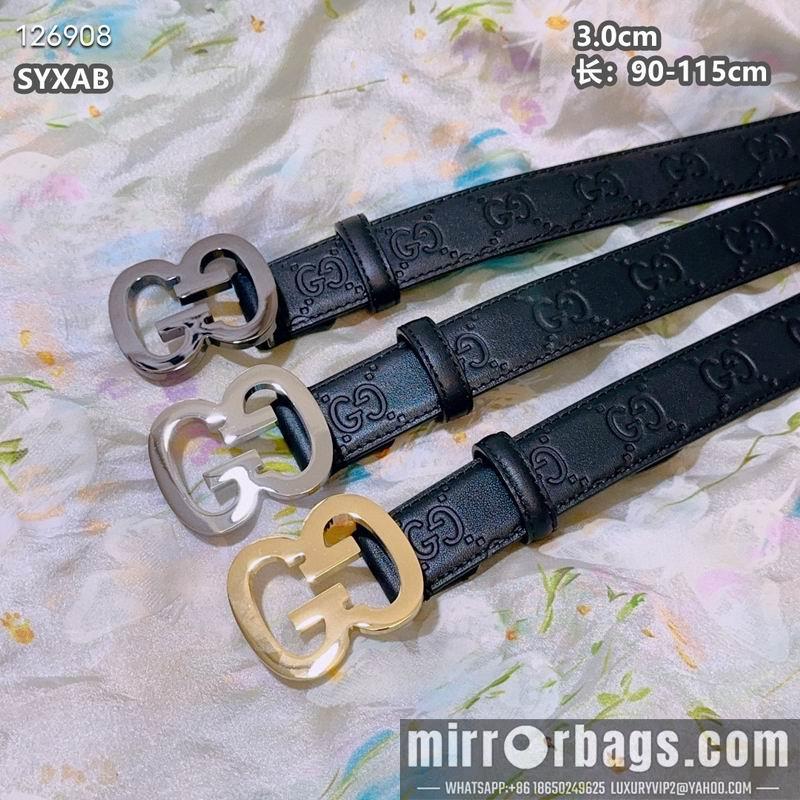 Replica Gucci belt 30mmX90-115cm 8L25