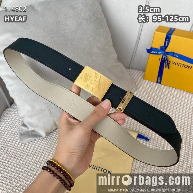 Replica LV belt 35mmX95-125cm 8L03