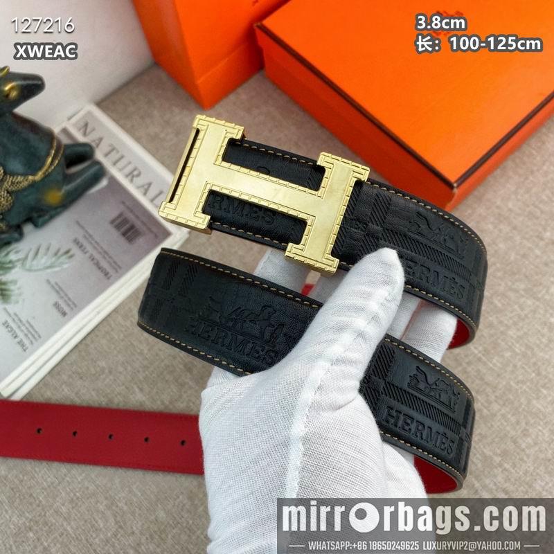 Replica Hermes belt 38mmX100-125cm 8L41