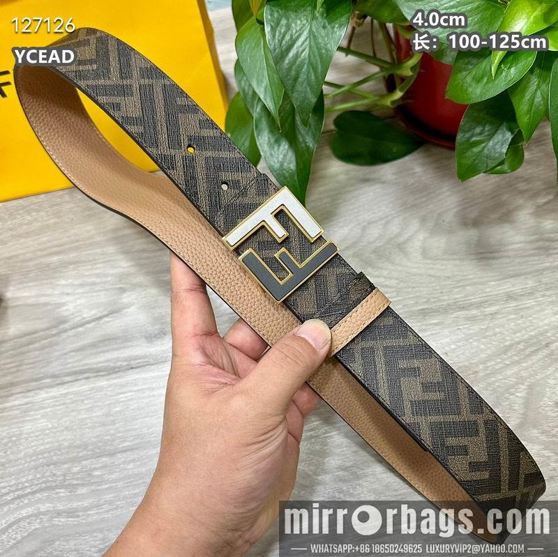 Replica Fendi belt 40mmX100-125cm 8L133
