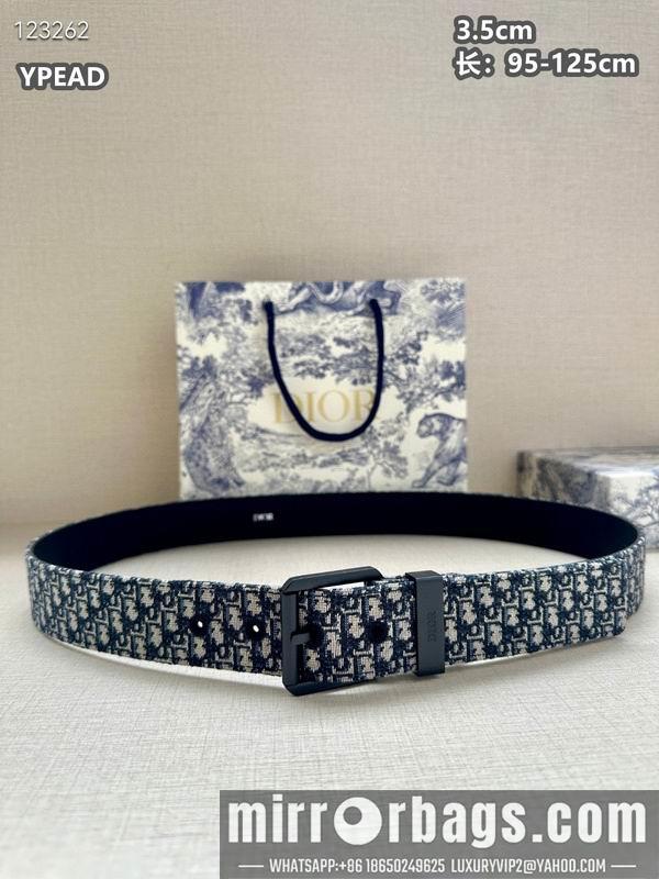 Replica Dior belt 35mmX95-125cm 8L31