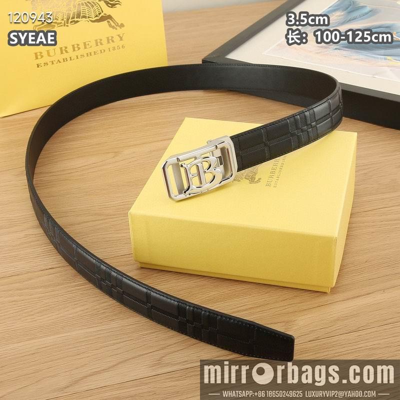 Replica Burberry belt 35mmX100-125cm 8L84