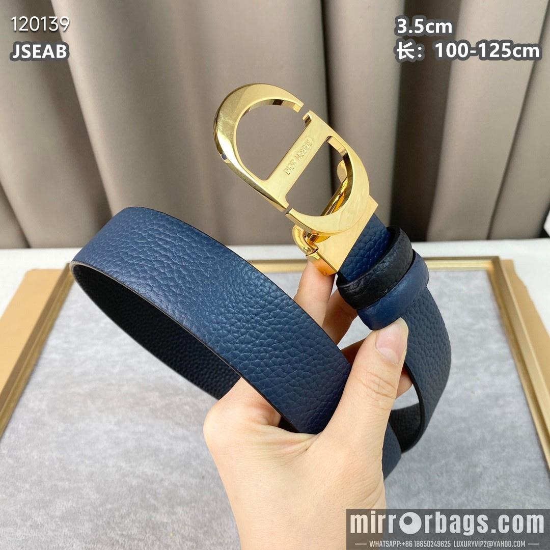 Replica Dior belt 35mmX100-125cm 8L14