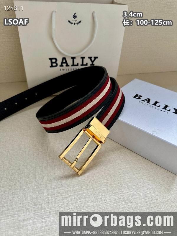 Replica Bally belt 34mmX100-125cm 8L08