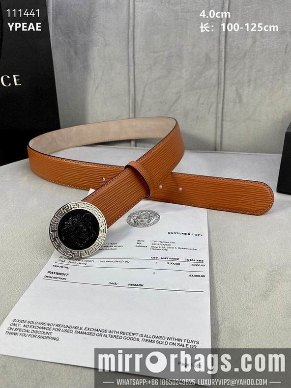 Replica Versace Belt 40mmX100-125cm 8L01