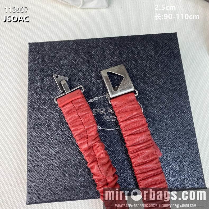 Replica Prada belt 25mmX90-110cm 8L082501