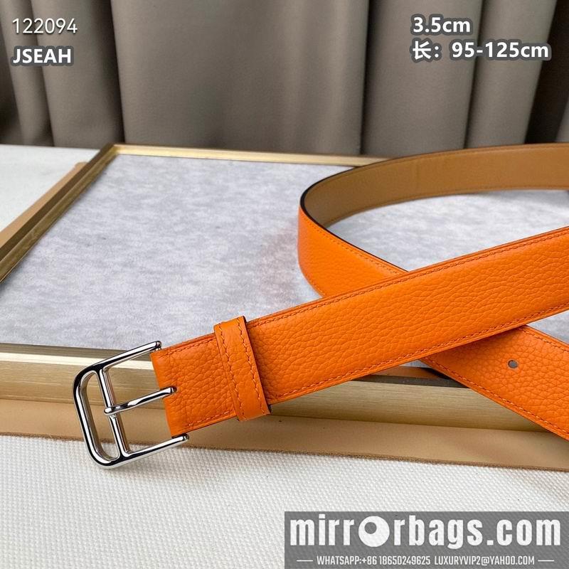 Replica Hermes belt 35mmX95-125cm 8L09