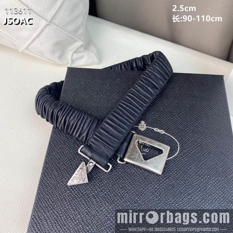 Replica Prada belt 25mmX90-110cm 8L082501
