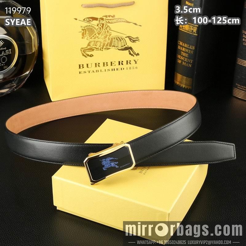 Replica Burberry belt 35mmX100-125cm 8L3