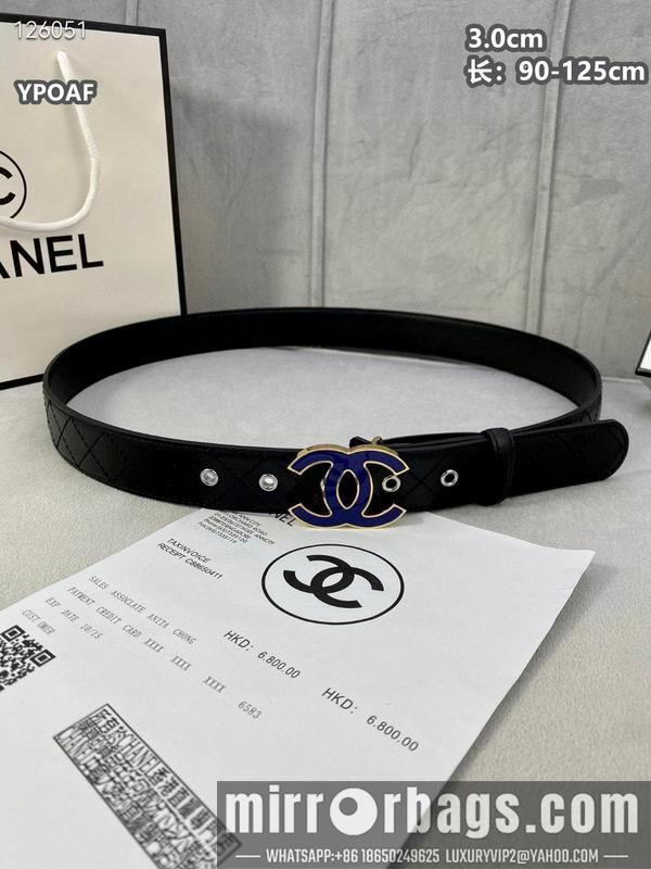 Replica Chanel belt 30mmX90-125cm 8L12