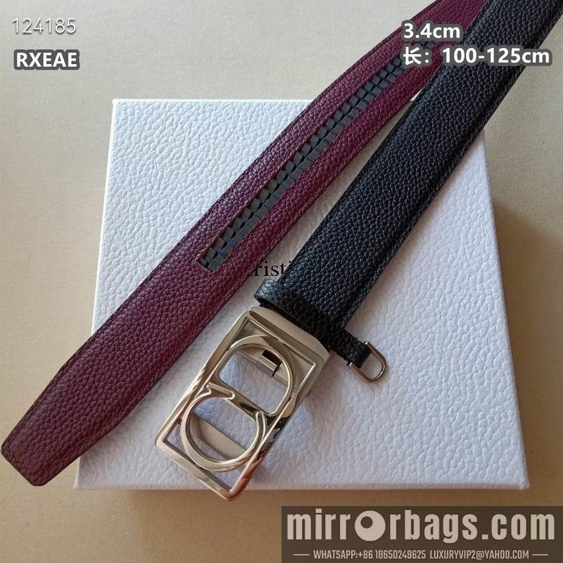 Replica Dior belt 34mmX100-125cm 8L03