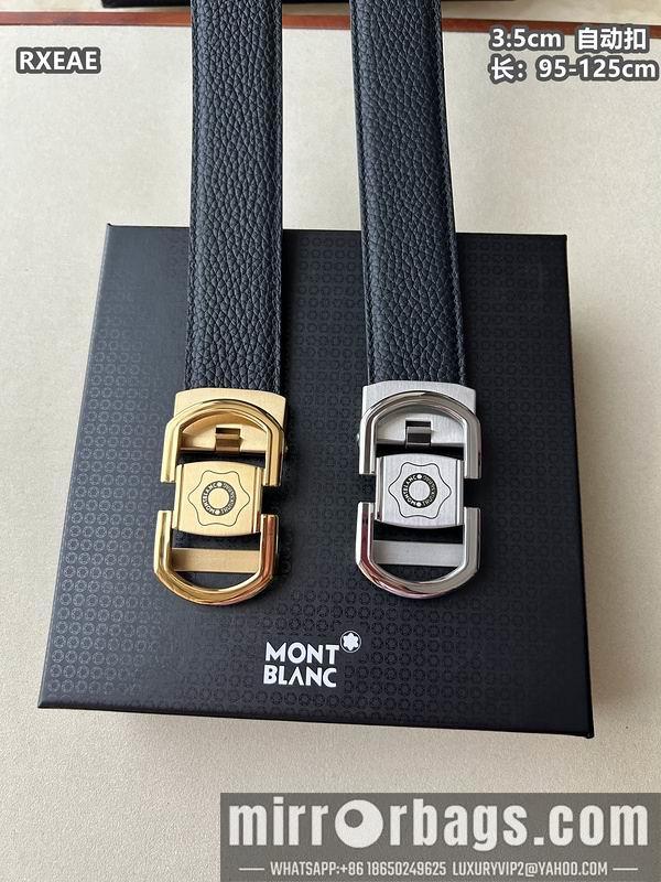 Replica Montlanc belt 35mmX100-125cm 8L73
