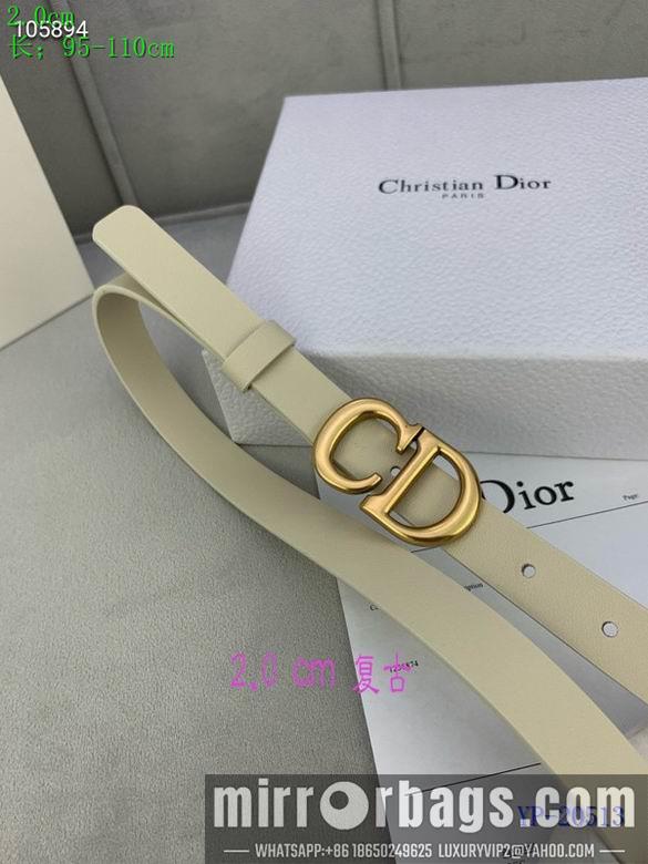 Replica Dior Belt 20mmX95-110cm 7d08